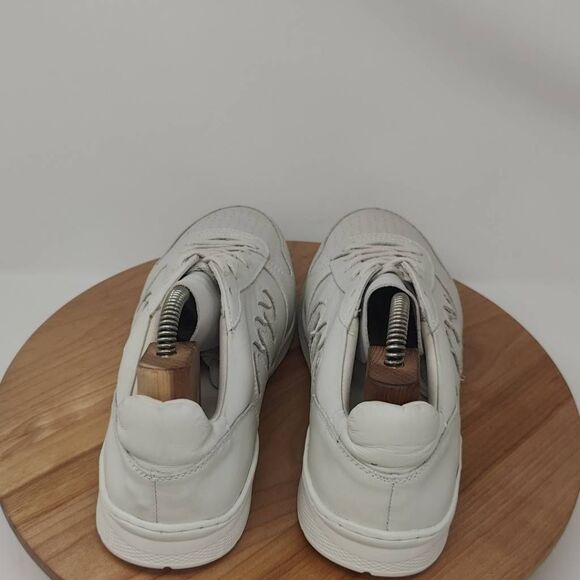 Sandro Moscolini Sneakers Mens Size 9 Movers Marlin Off White Leather Lace Up - Picture 4 of 12